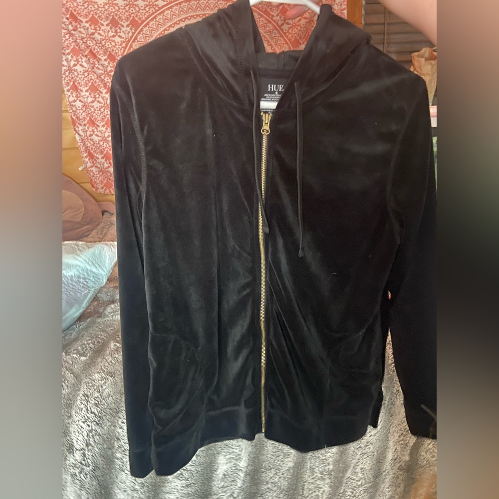 Black zip up